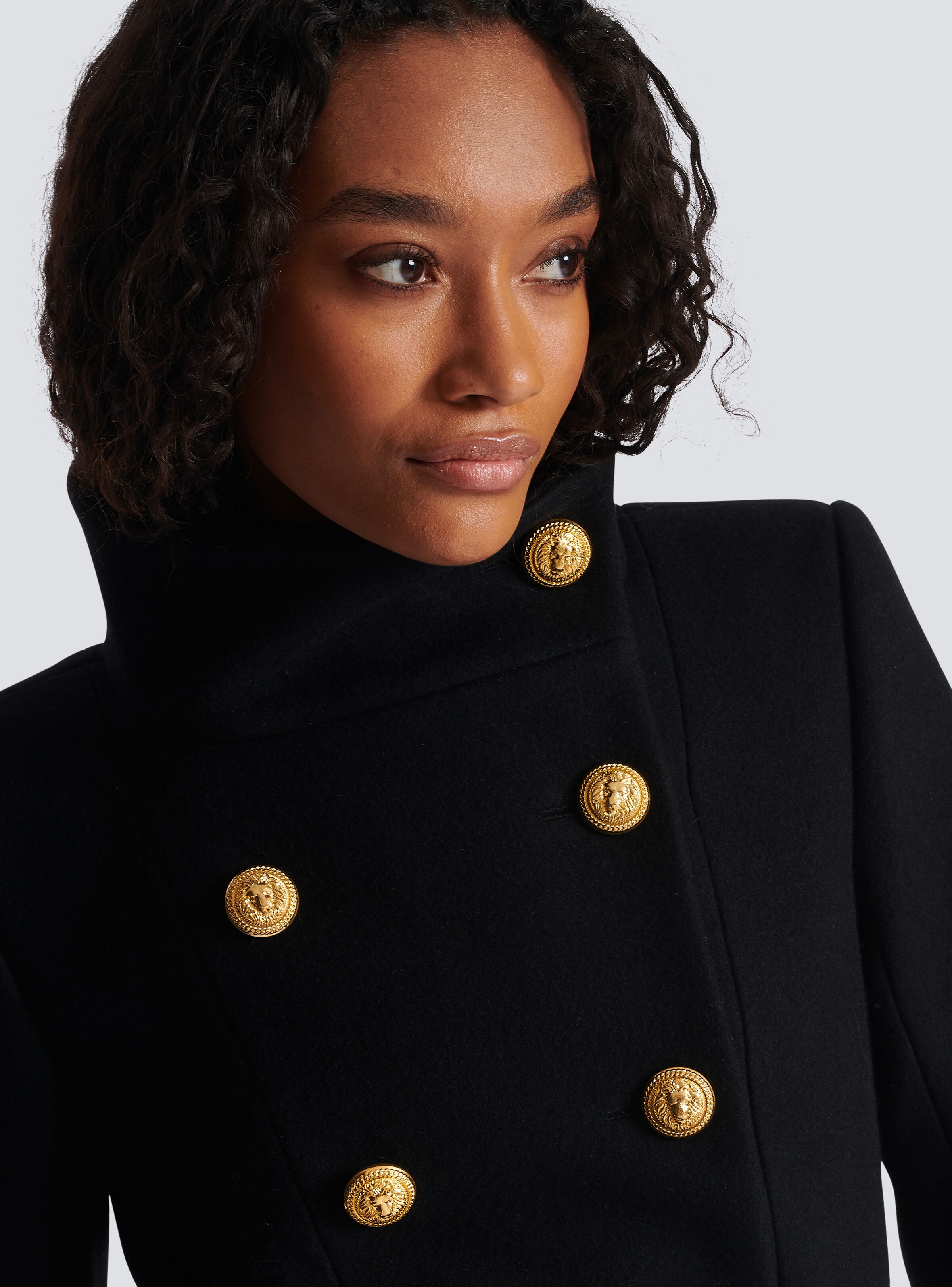 Officer coat with belt - 8