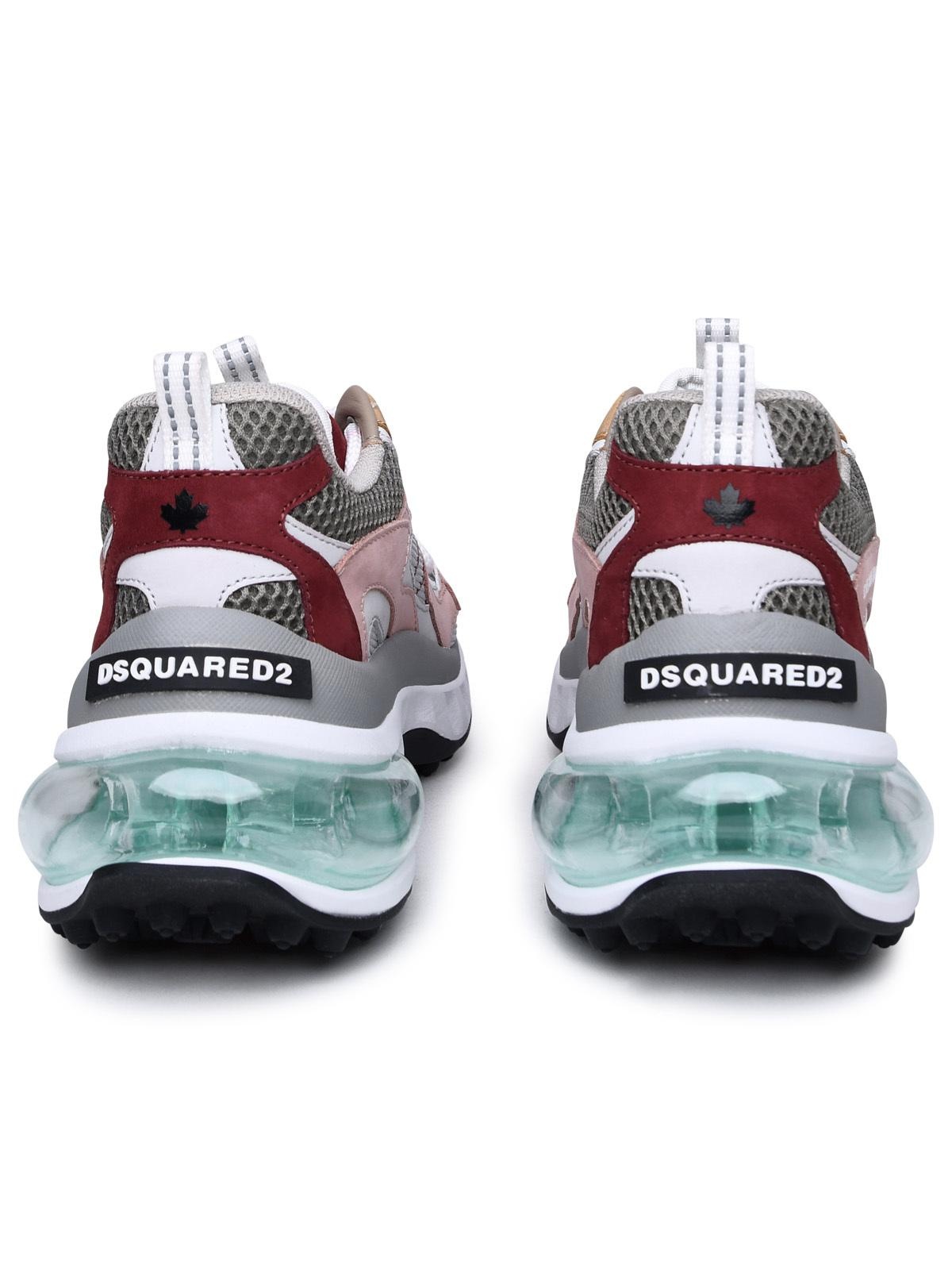 Dsquared2 'Bubble' Multi Leather Blend Sneakers Woman - 4