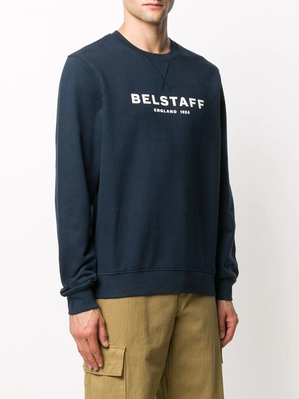 crew neck logo sweatshirt - 3