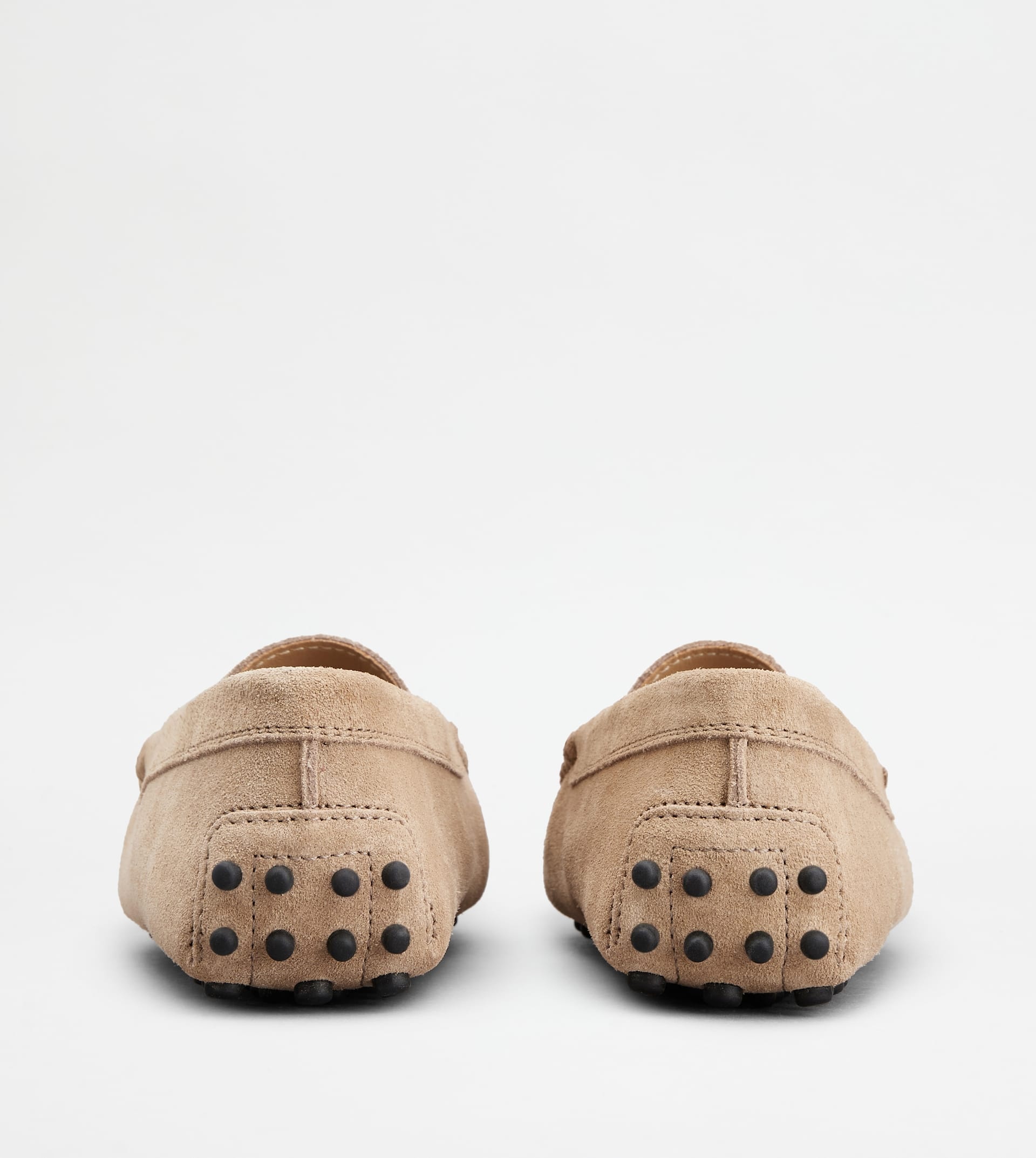 JUNIOR GOMMINO DRIVING SHOES IN SUEDE - BROWN - 2