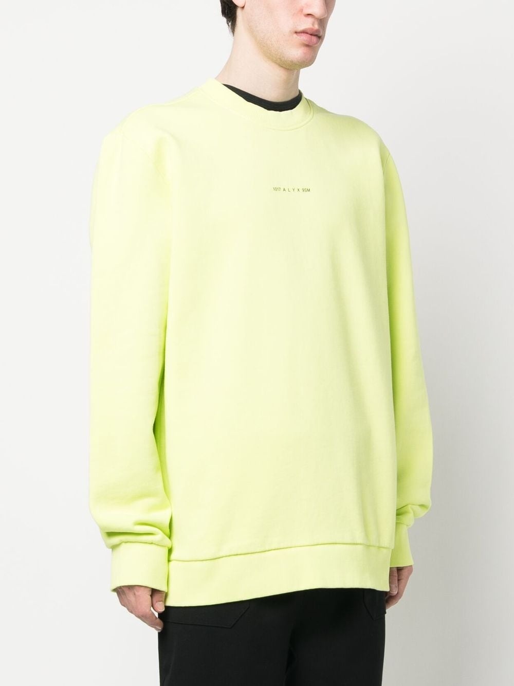 logo-print cotton sweatshirt - 4