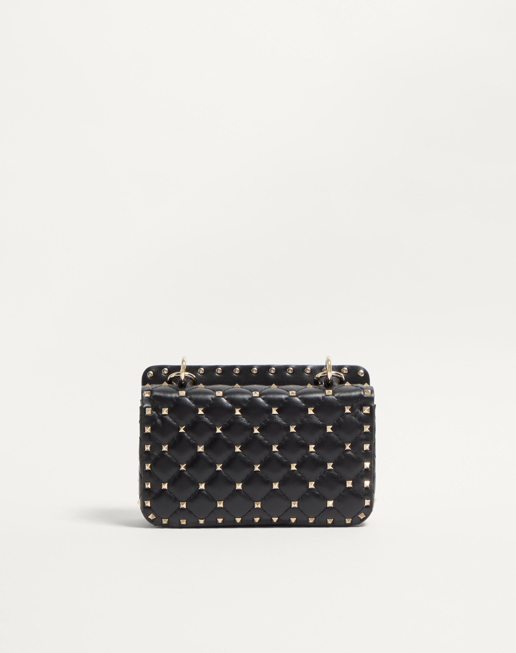 SMALL NAPPA ROCKSTUD SPIKE BAG - 4