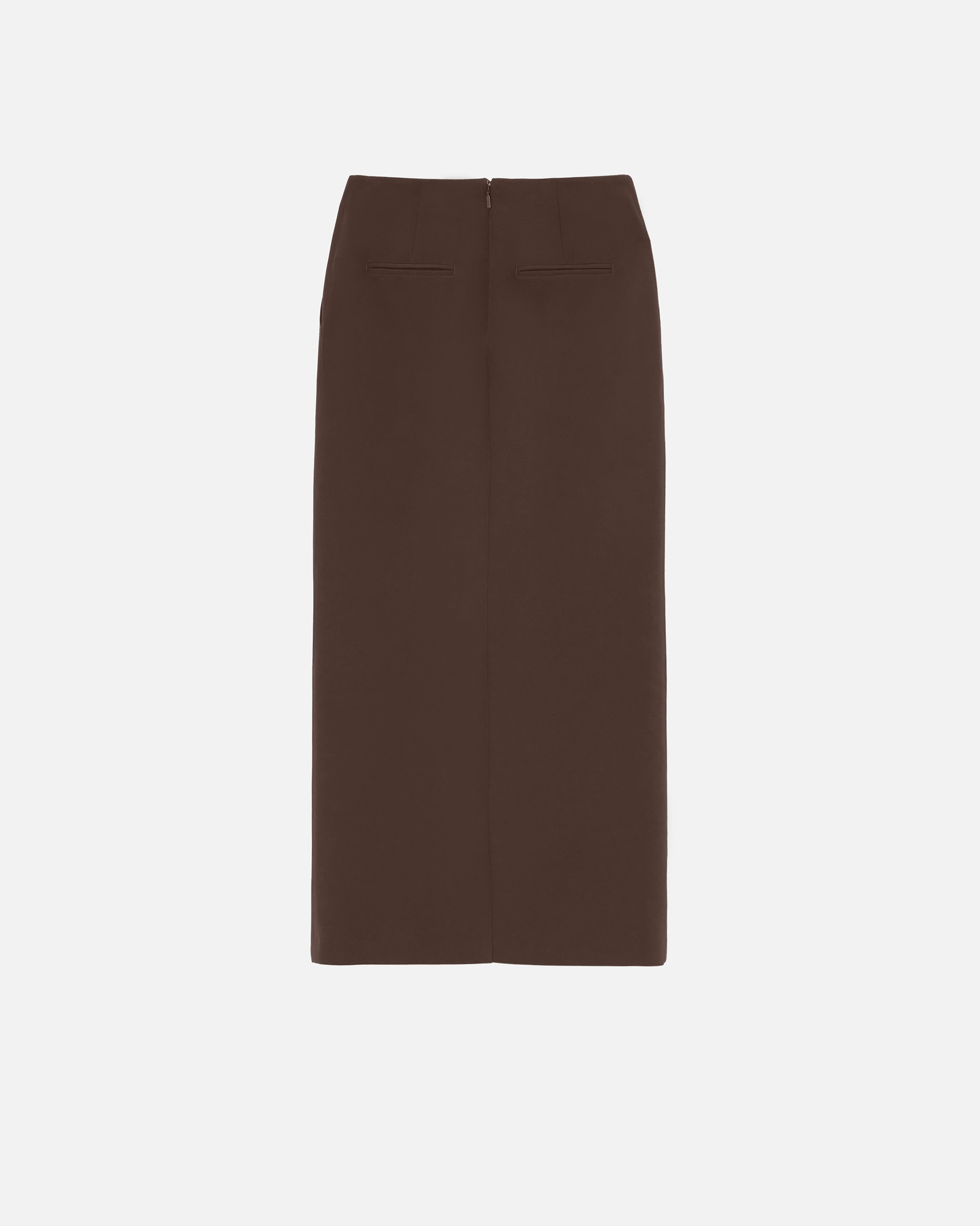 PENCIL SKIRT WITH SLIT AT THE FRONT - 6