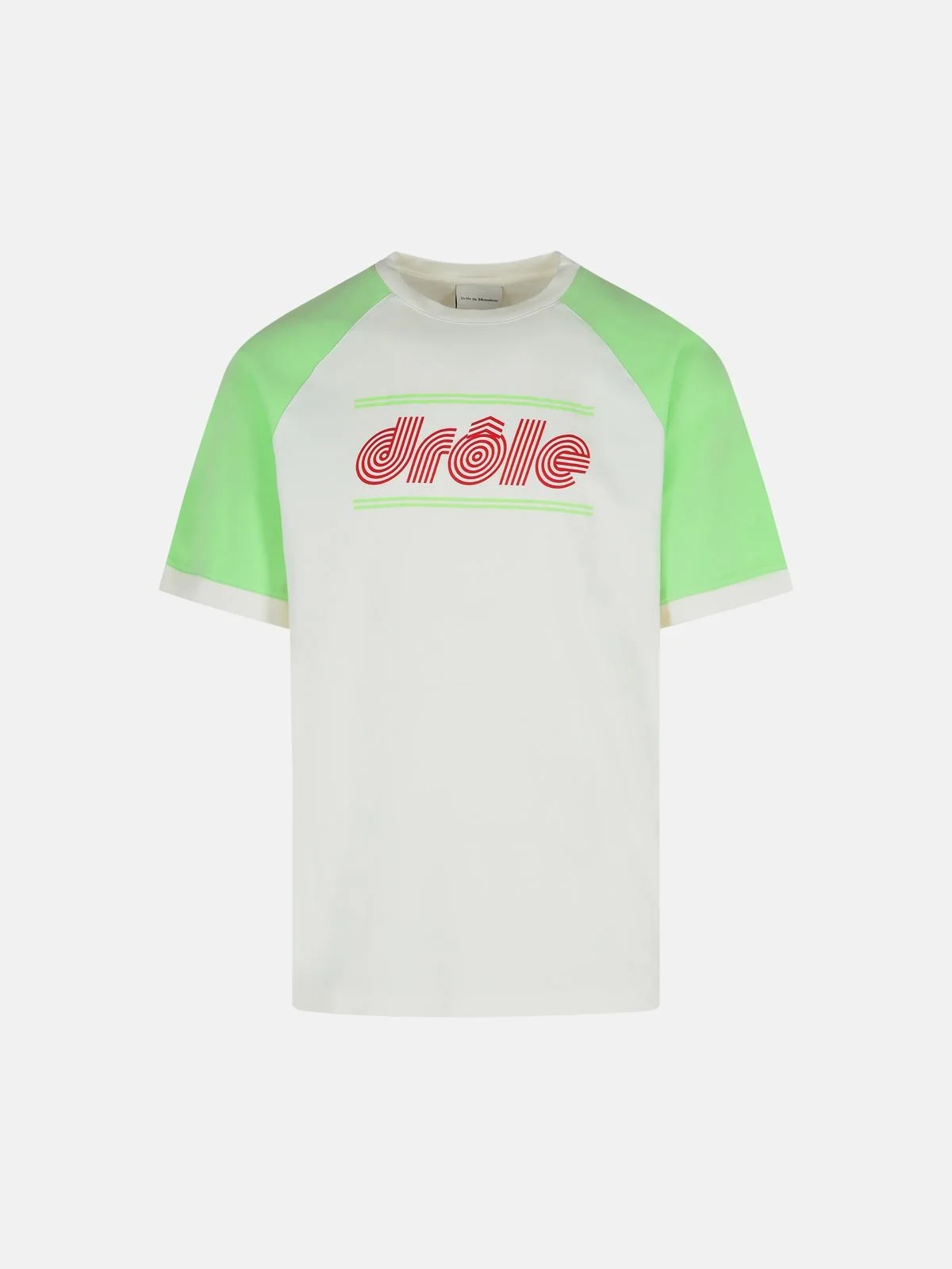 'TENNIS' WHITE COTTON T-SHIRT - 1
