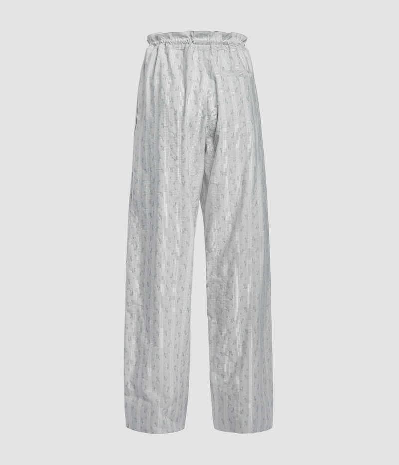 DITSY COTTON STRIPE DRAWSTRING TROUSER 5