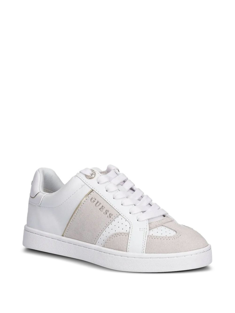 GUESS USA Jrone perforated panelled sneakers outlook
