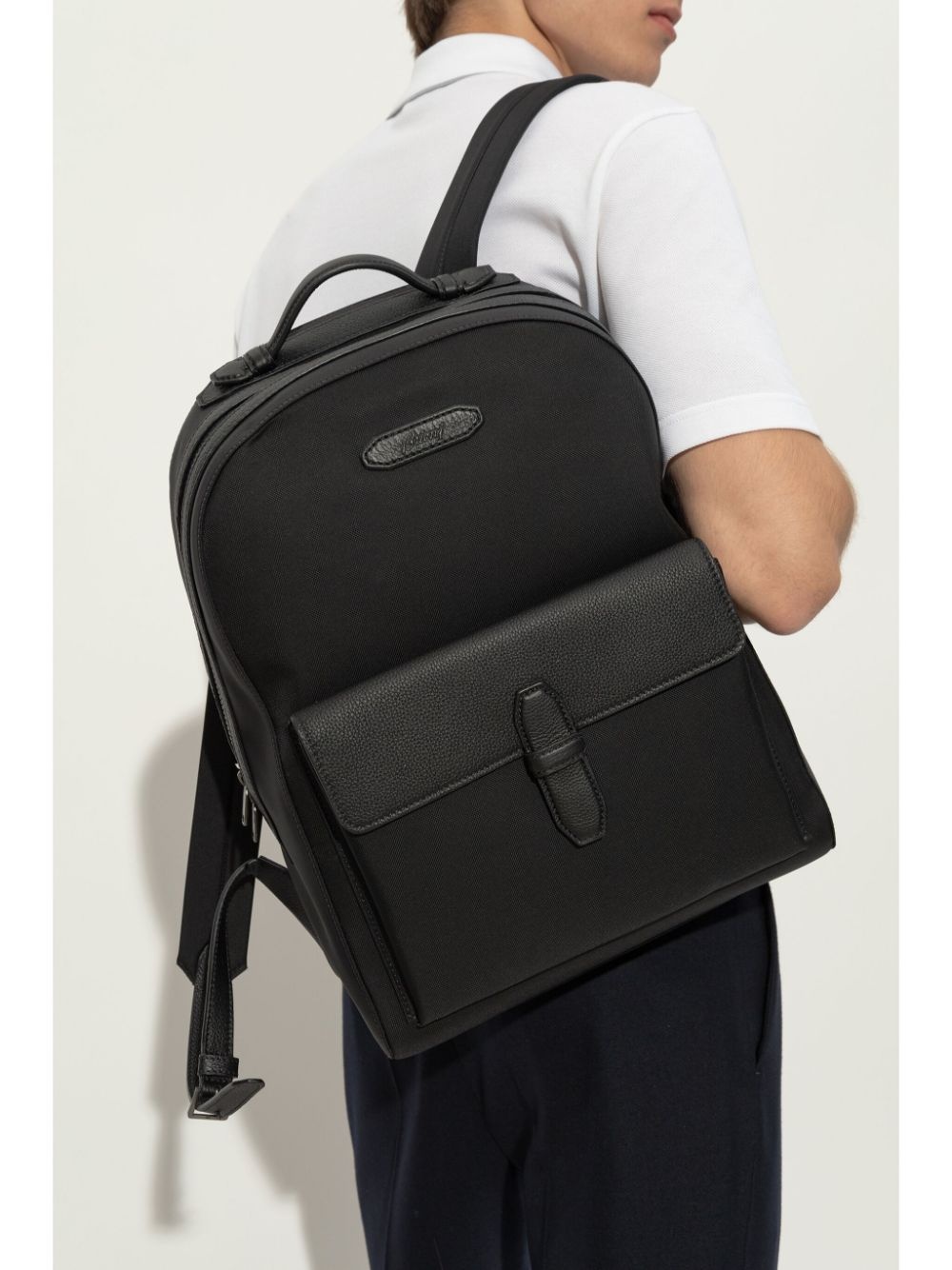 logo-appliquÃ© backpack - 2
