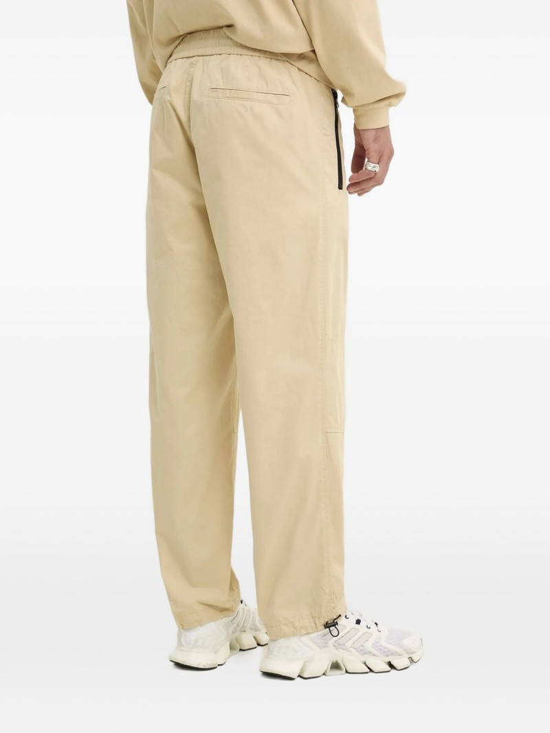 HUGO drawstring-hem panelled pants outlook
