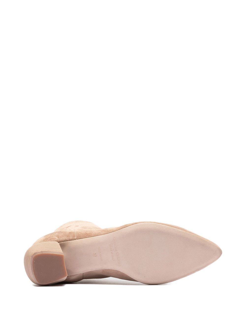 Sally suede leather zip boots - 4