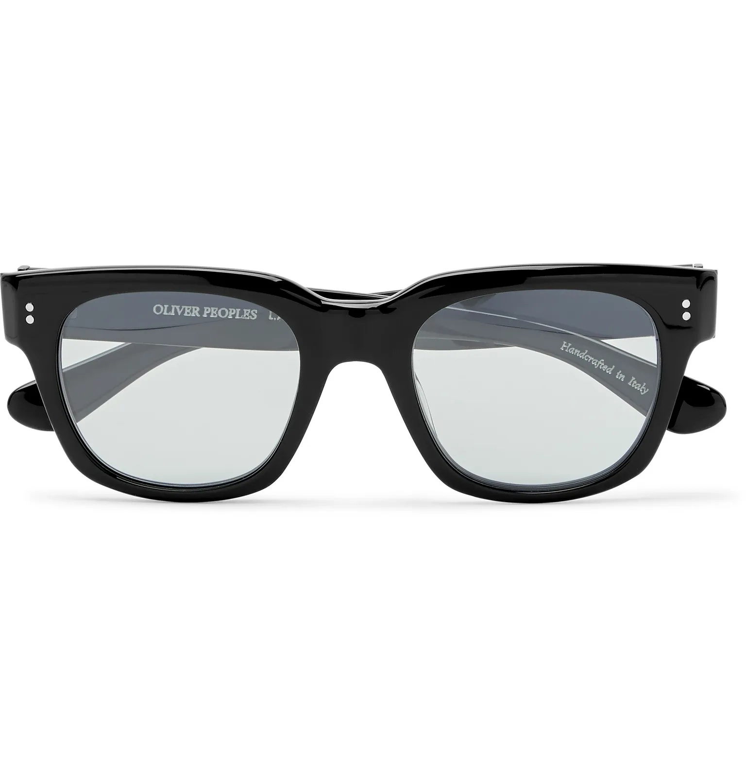 D-Frame Tortoiseshell Acetate Sunglasses - 5