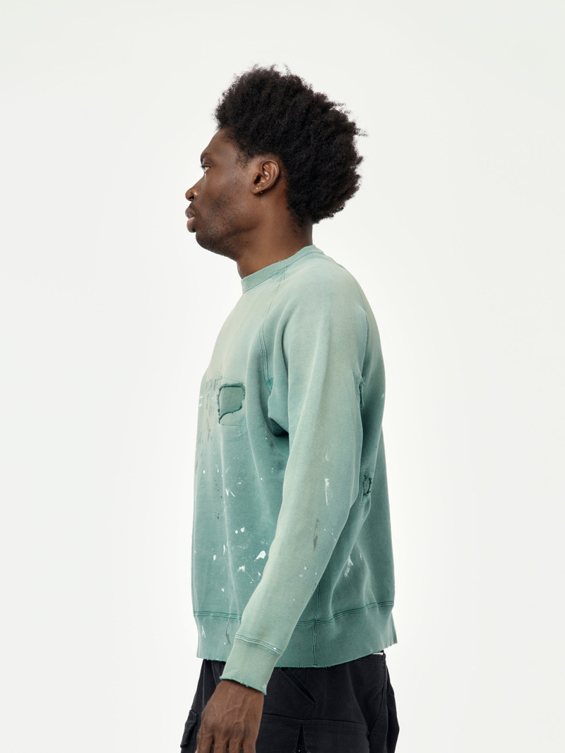 VINTAGE SWEATSHIRT (GREEN) 2