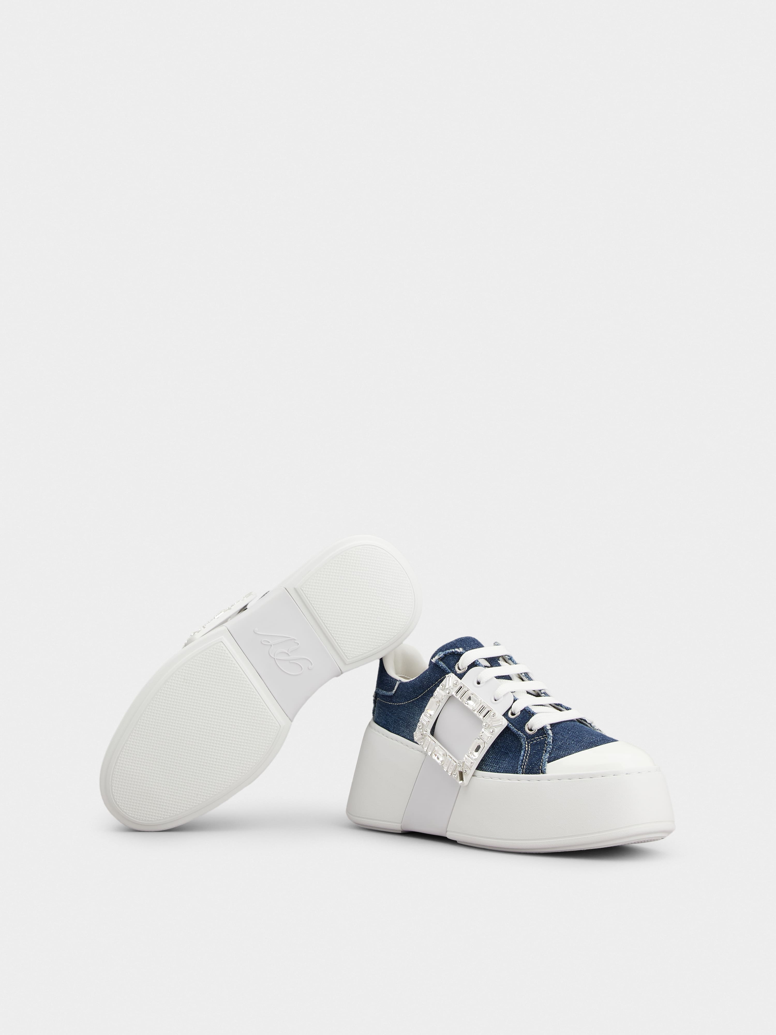 Viv' Skate Sneakers in denim - 6