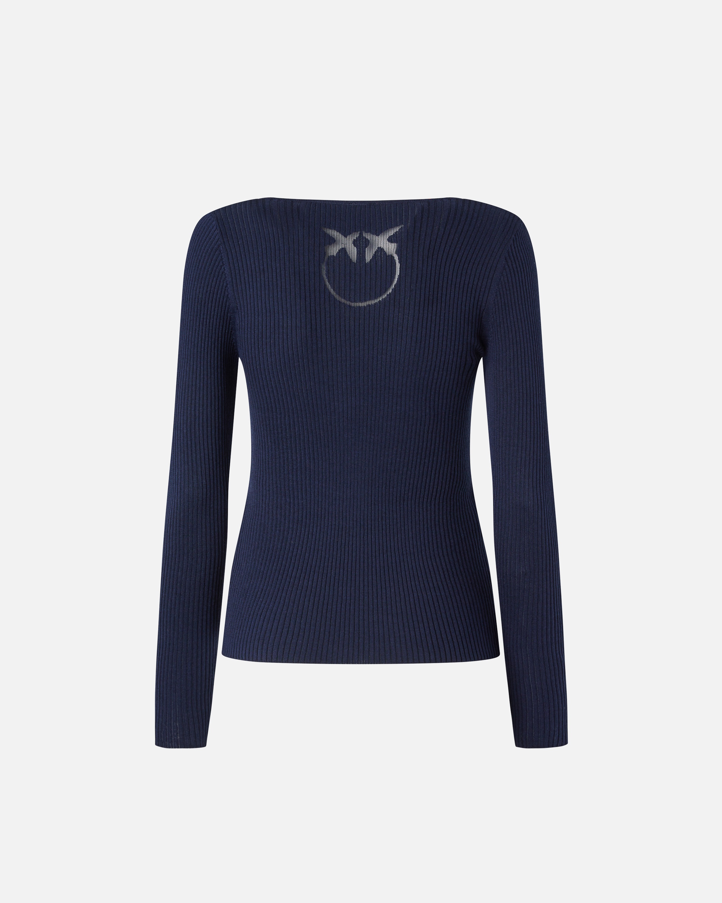 SILK BLEND RIBBED SERAPH SWEATER - 2