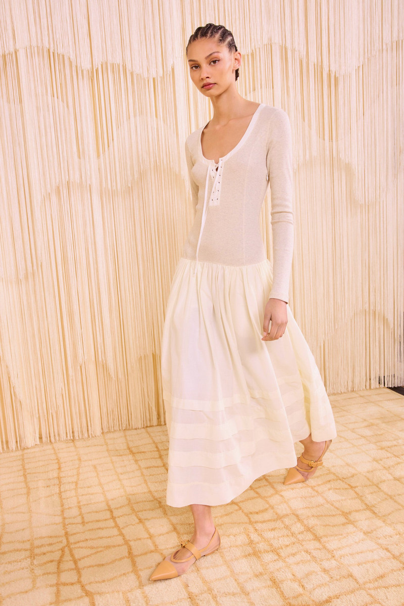 Quincy Drop Waist Long Sleeve Dress 1