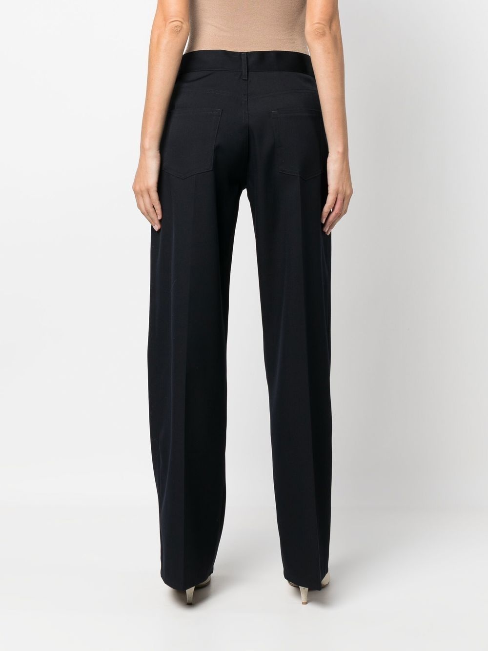 straight-leg trousers - 4