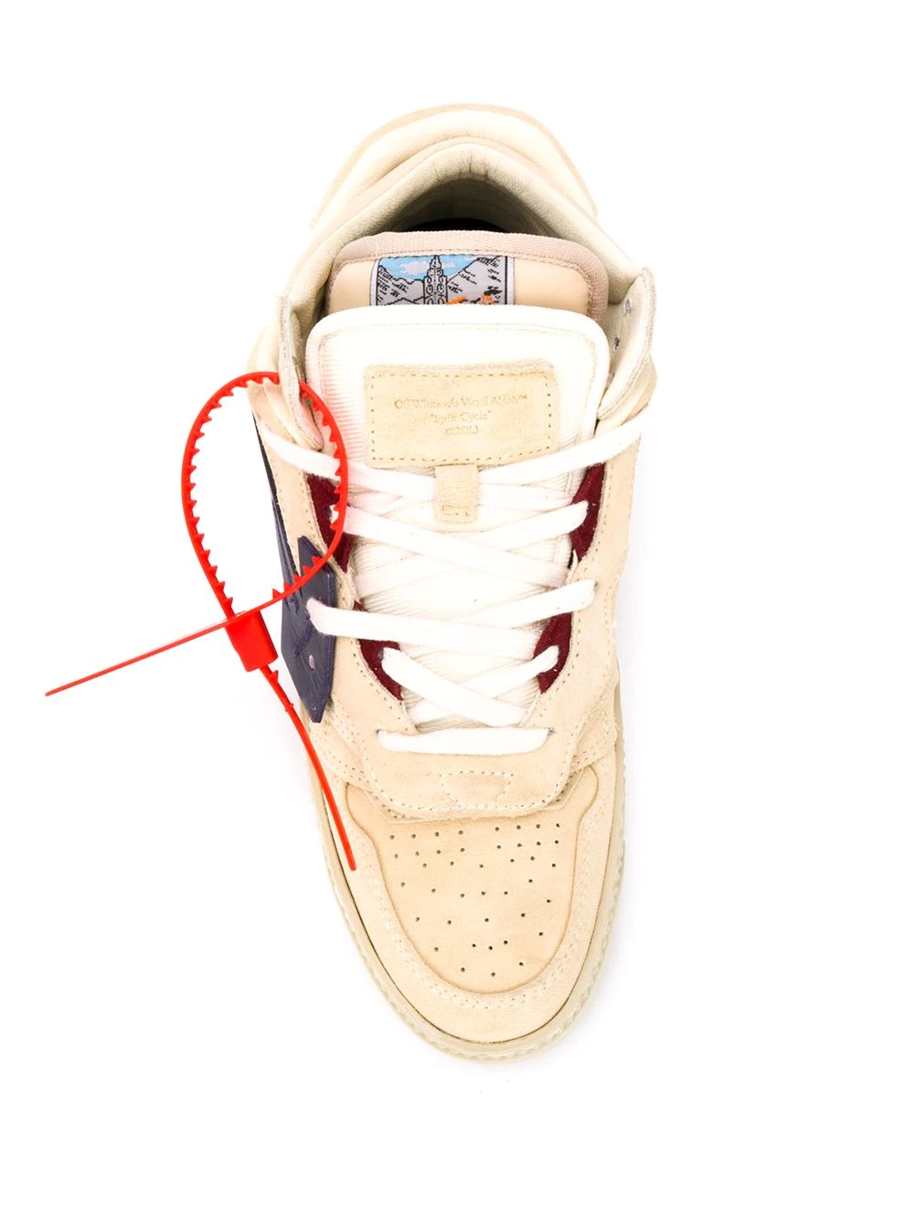 3.0 arrow-appliqué mid-top sneakers - 4