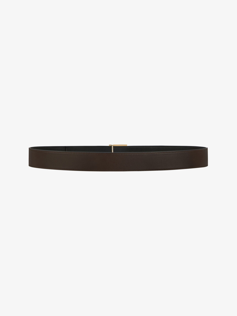 Givenchy 4G REVERSIBLE BELT IN LEATHER outlook