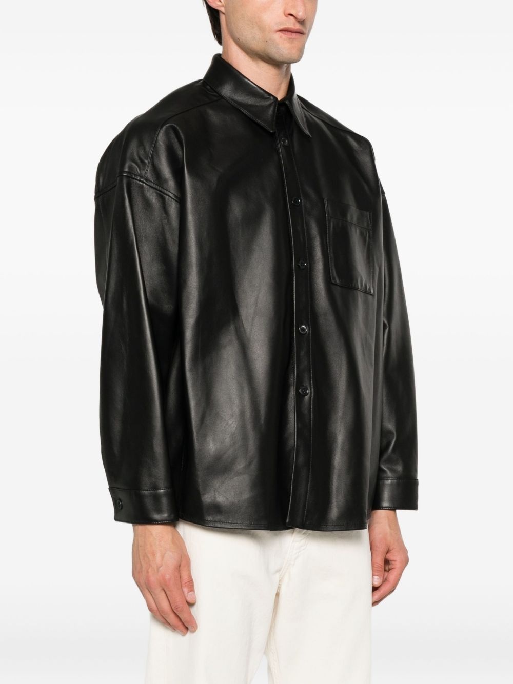 leather shirt - 3