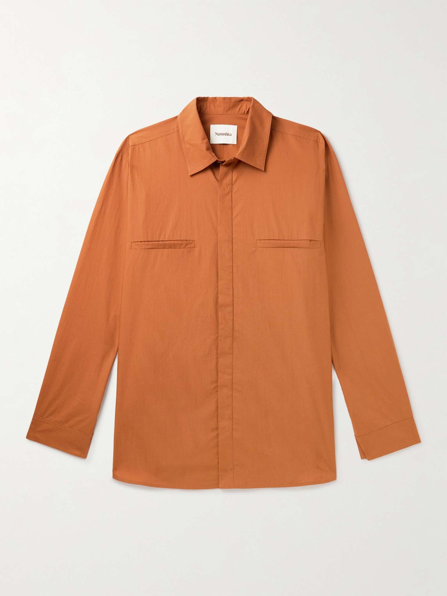 Damos Cotton-Poplin Shirt - 1