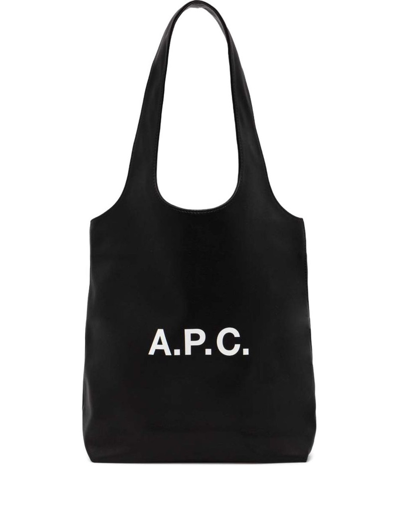 logo-plaque tote bag 1