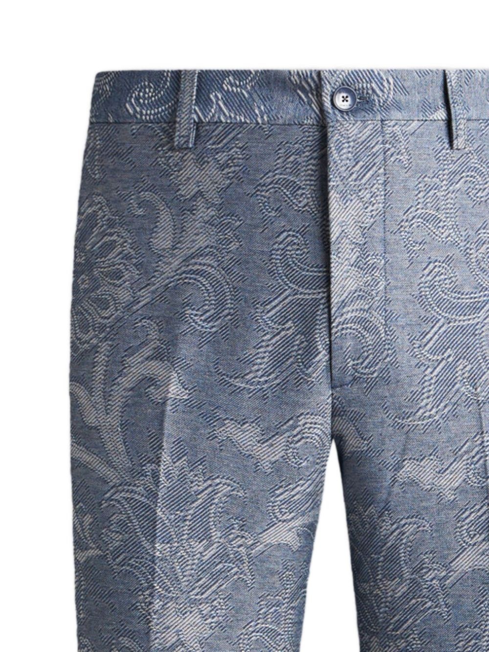 jacquard trousers - 2