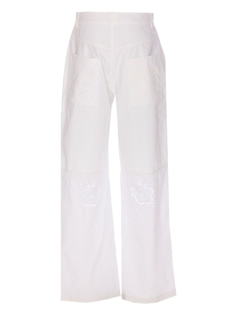 Marine Serre cotton trousers outlook