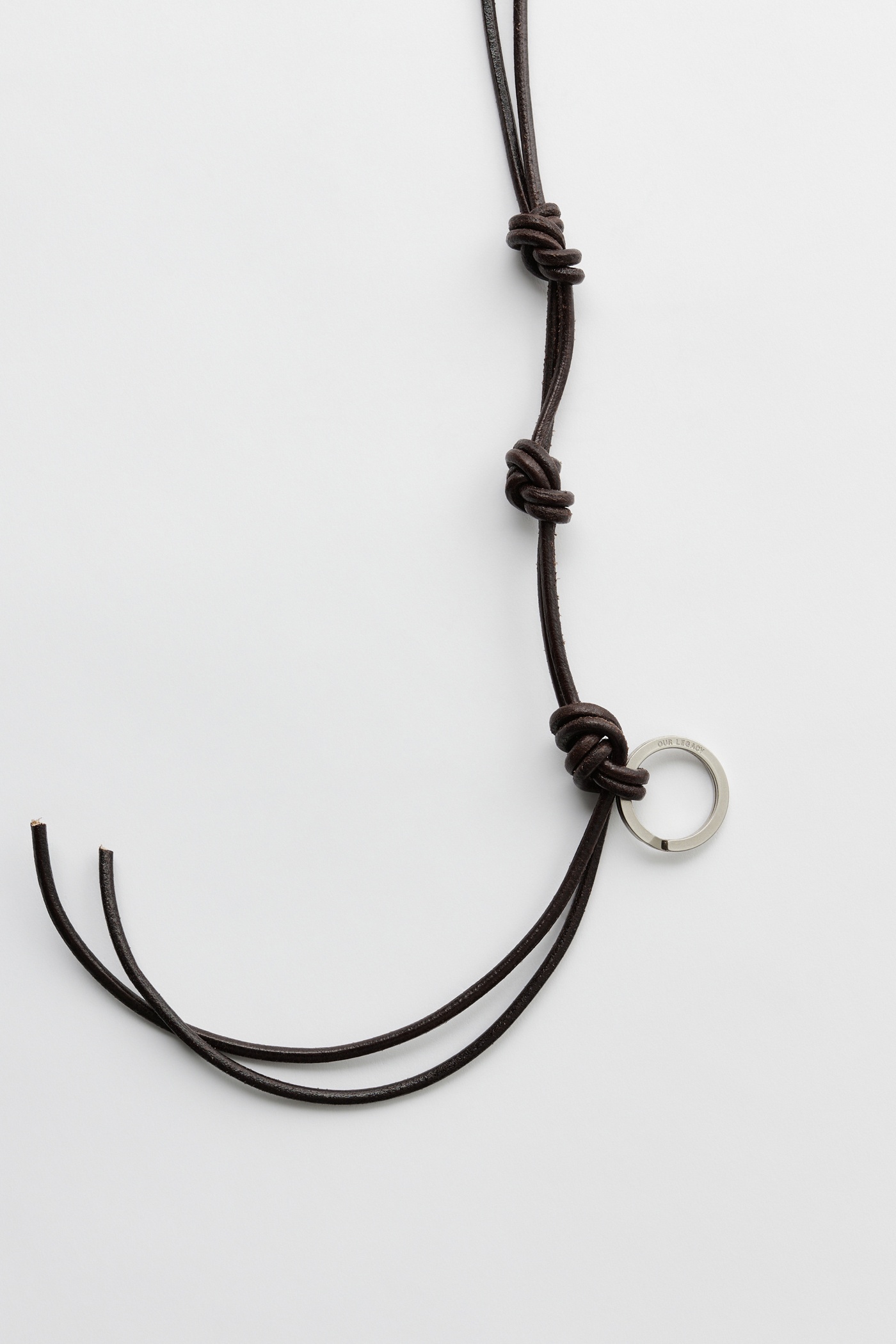Our Legacy Udon Ladon Dark Brown Leather | REVERSIBLE