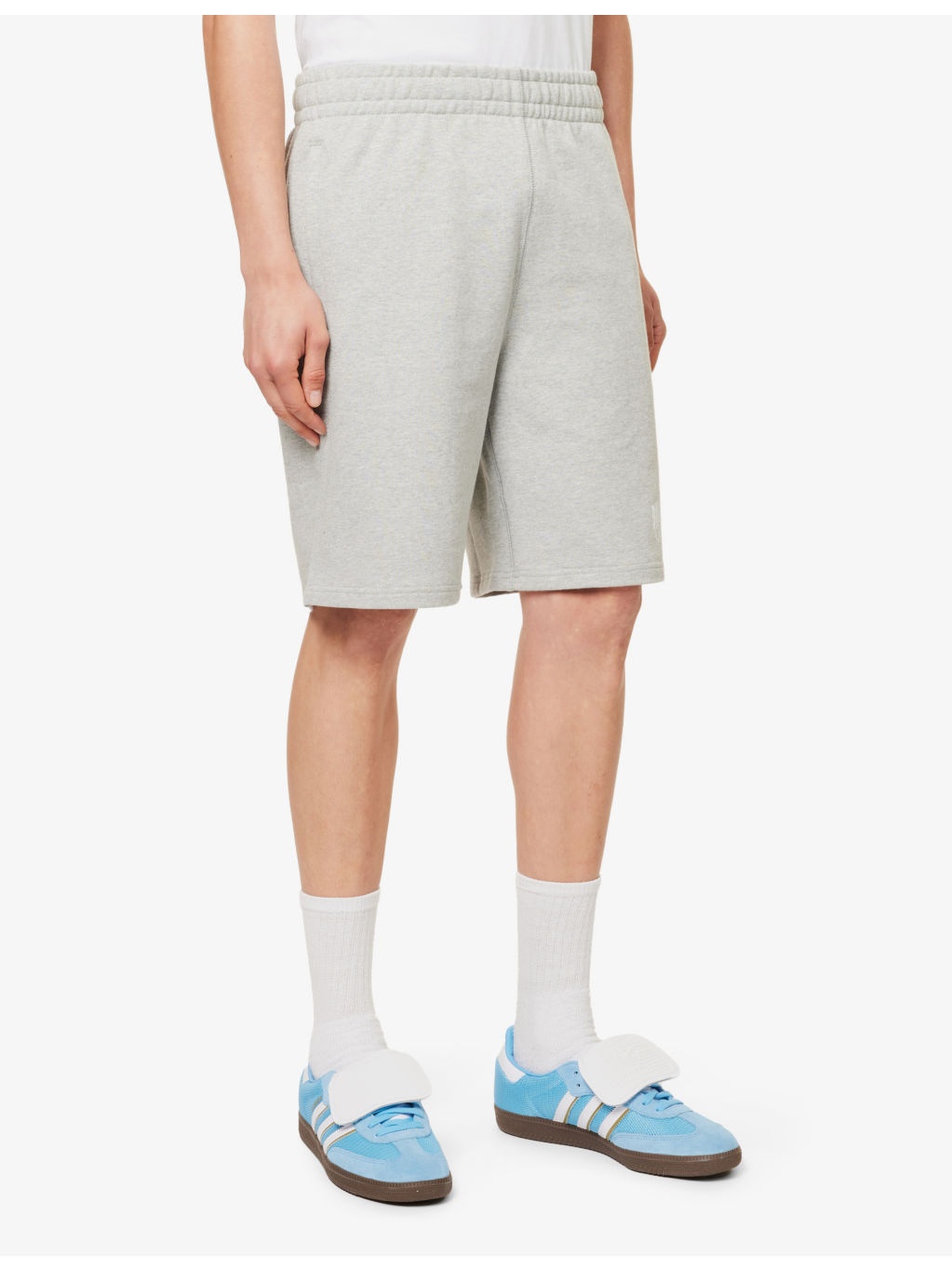 Arch branded-print cotton-jersey shorts - 3