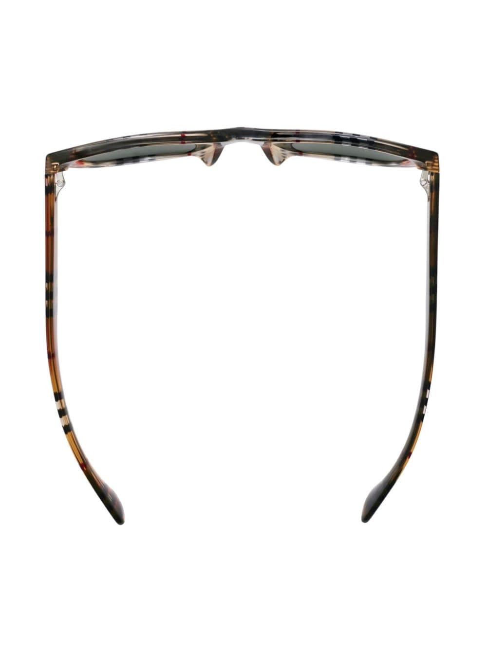 Vintage Check square-frame sunglasses - 3