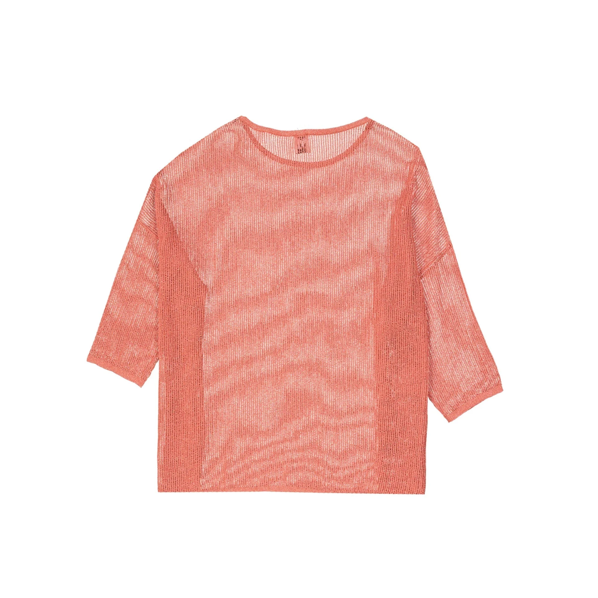 Missoni Semi-Transparent Sweater Pink Metallised Fiber Polyamide - 1
