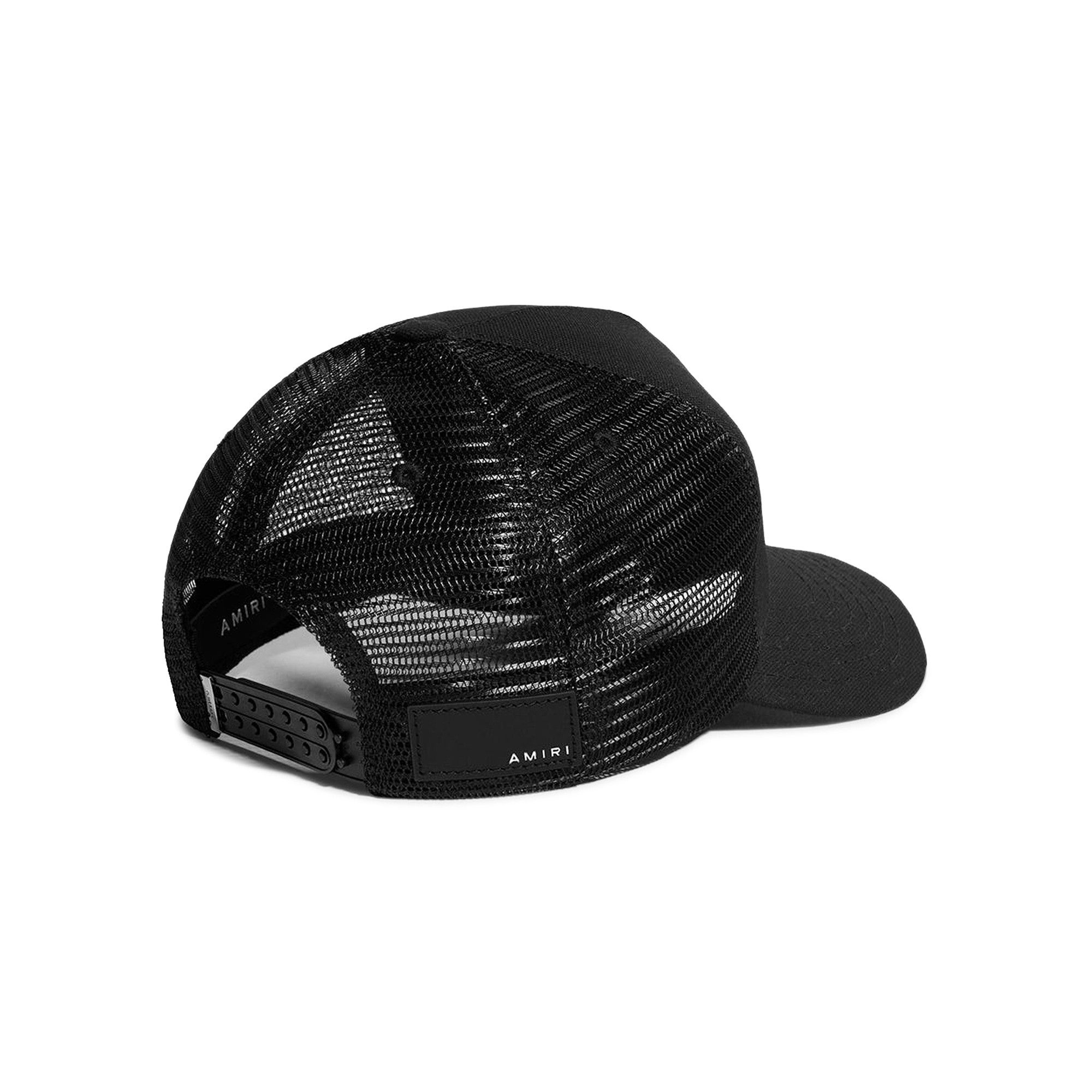 Amiri MA Logo Trucker Hat 'Black' - 2