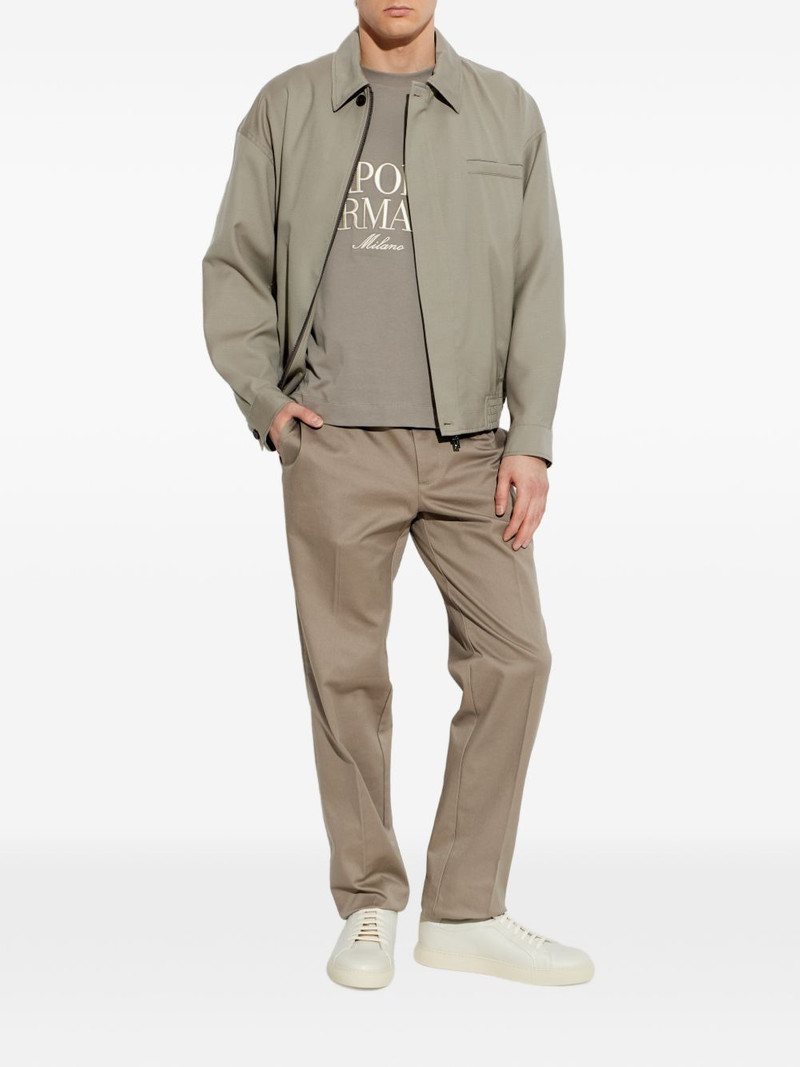 EMPORIO ARMANI tapered trousers outlook
