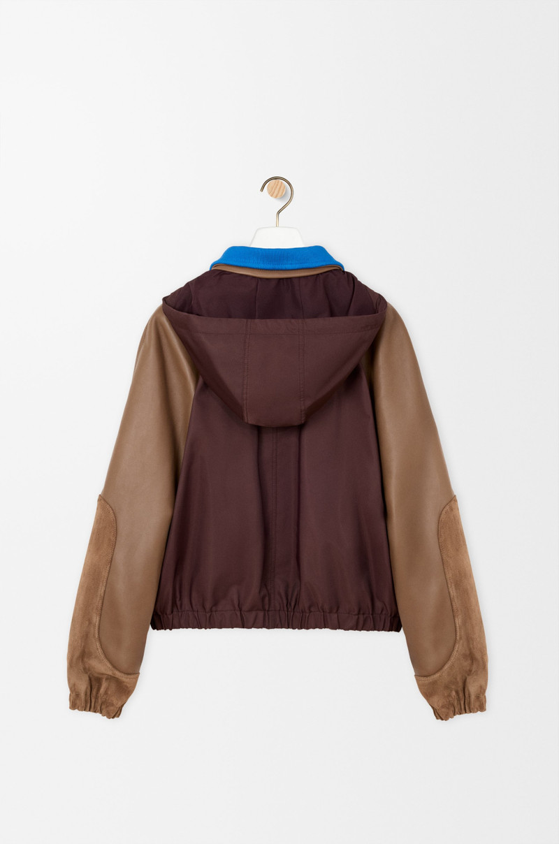 Loewe Bomber jacket in technical fabric outlook