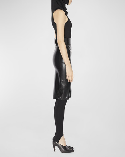 Alaïa Latex Pencil Skirt outlook