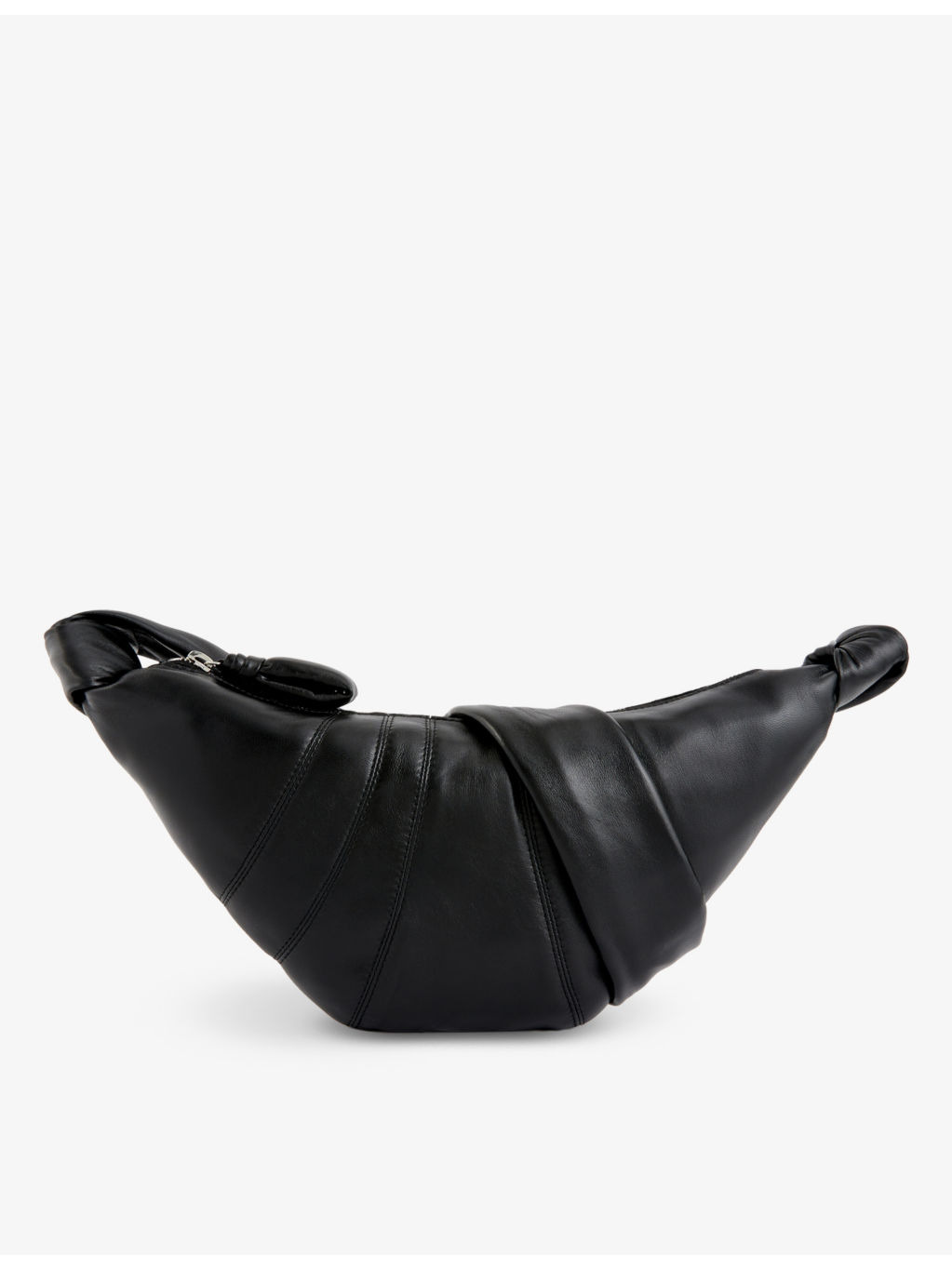 Croissant small leather cross-body bag - 5