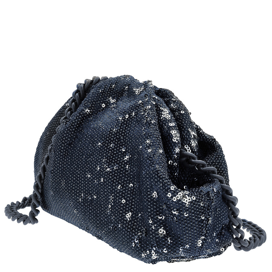 Maria La Rosa - Maria La Rosa Paillettes Sequin Fabric Mini Game Bag - 3