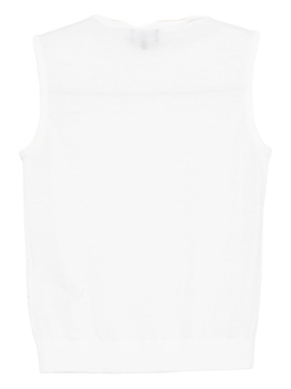 Wool turtle-neck top - 2