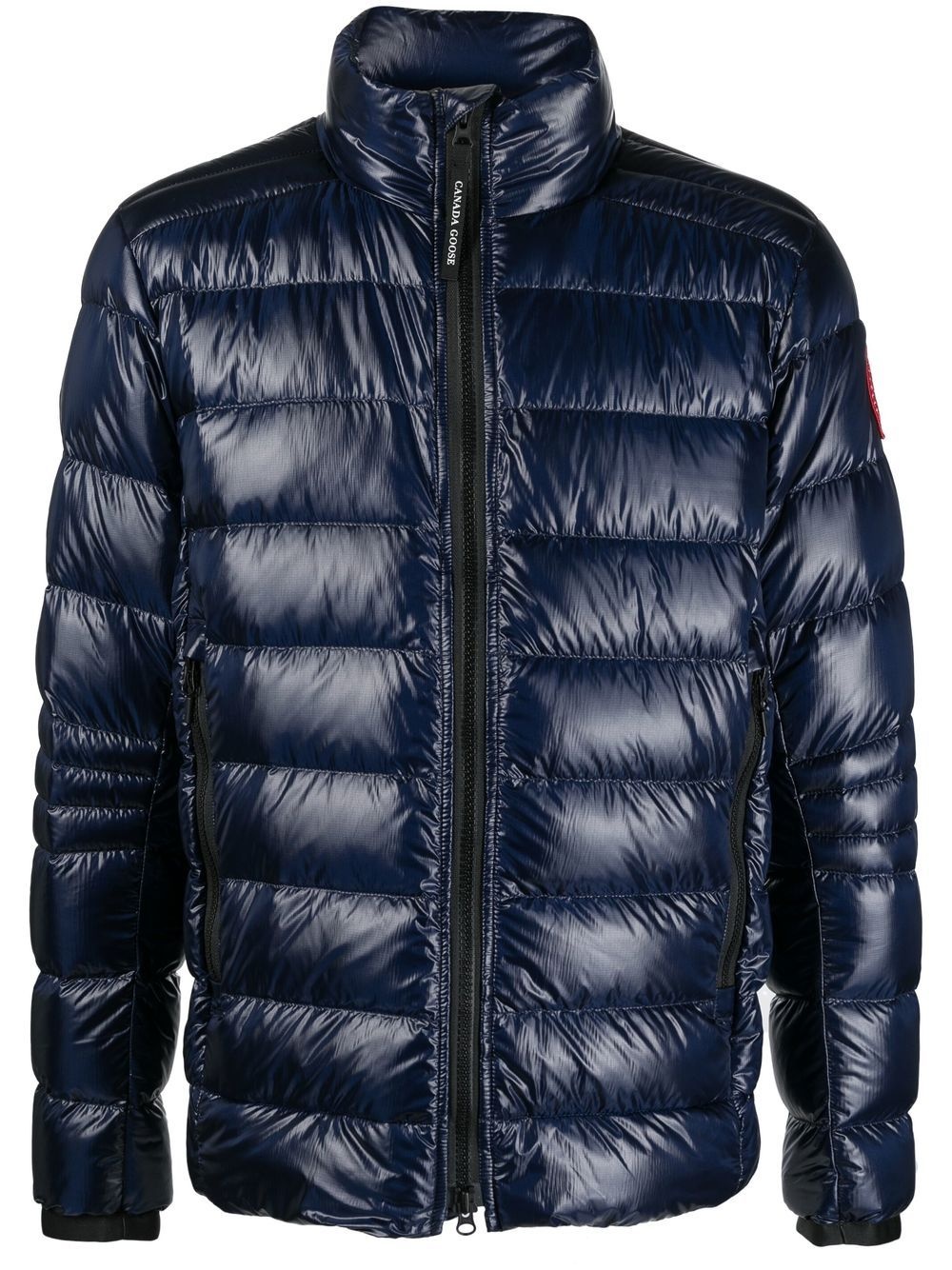 duck-feather padded jacket - 1