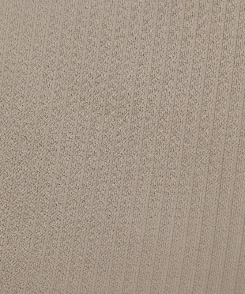 All Aligned Ribbed Long-Sleeve Henley Dress 5