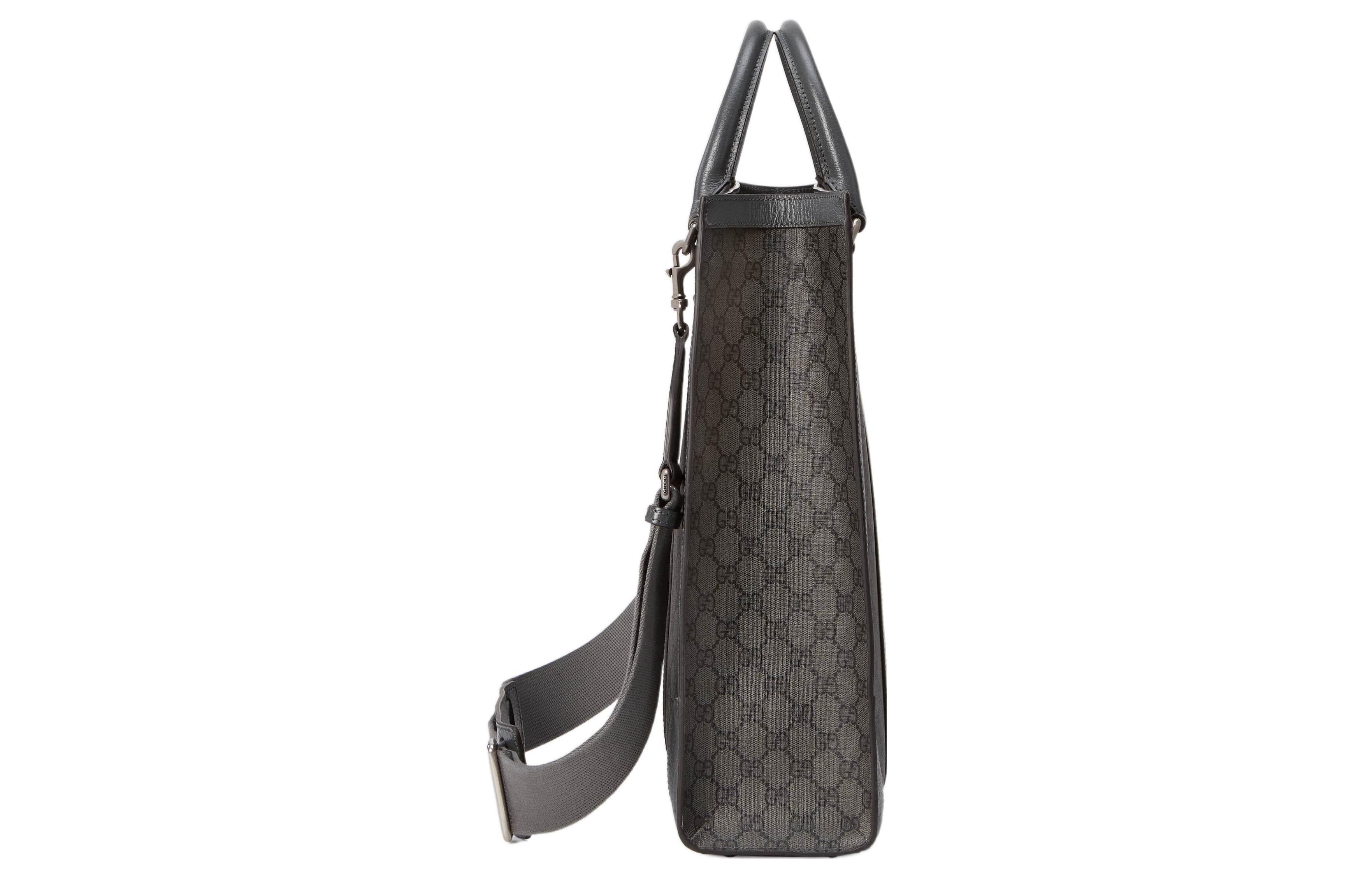 Gucci Ophidia Medium Tote Bag 'Grey Black' 731793-UULHK-8576 - 3