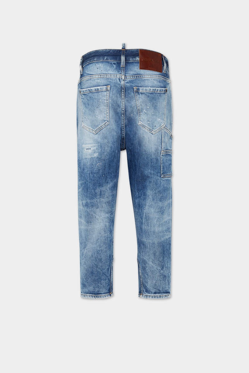 LIGHT SCARFACE WASH BABY CARPENTER JEANS - 2