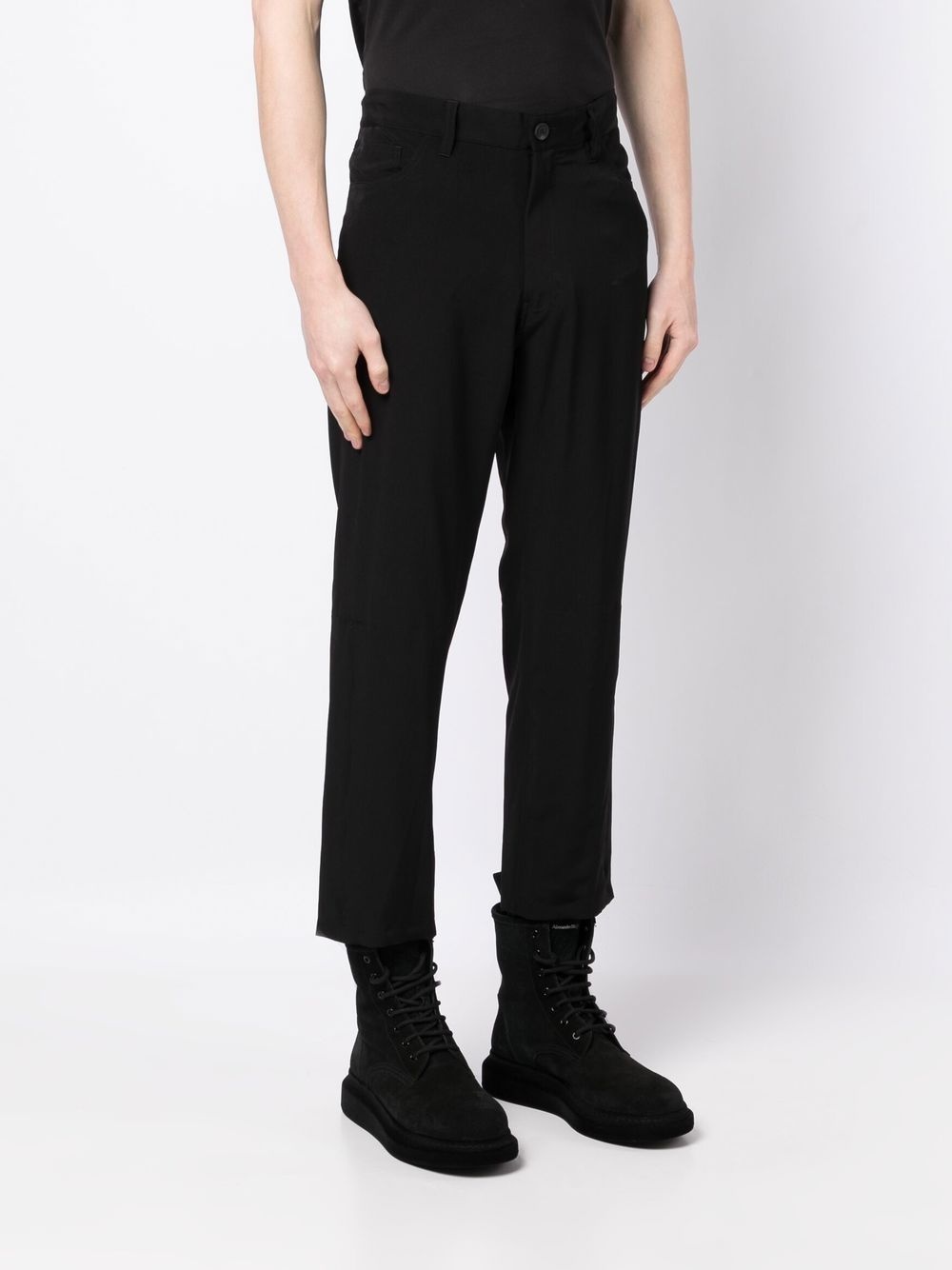 cropped-leg trousers - 3