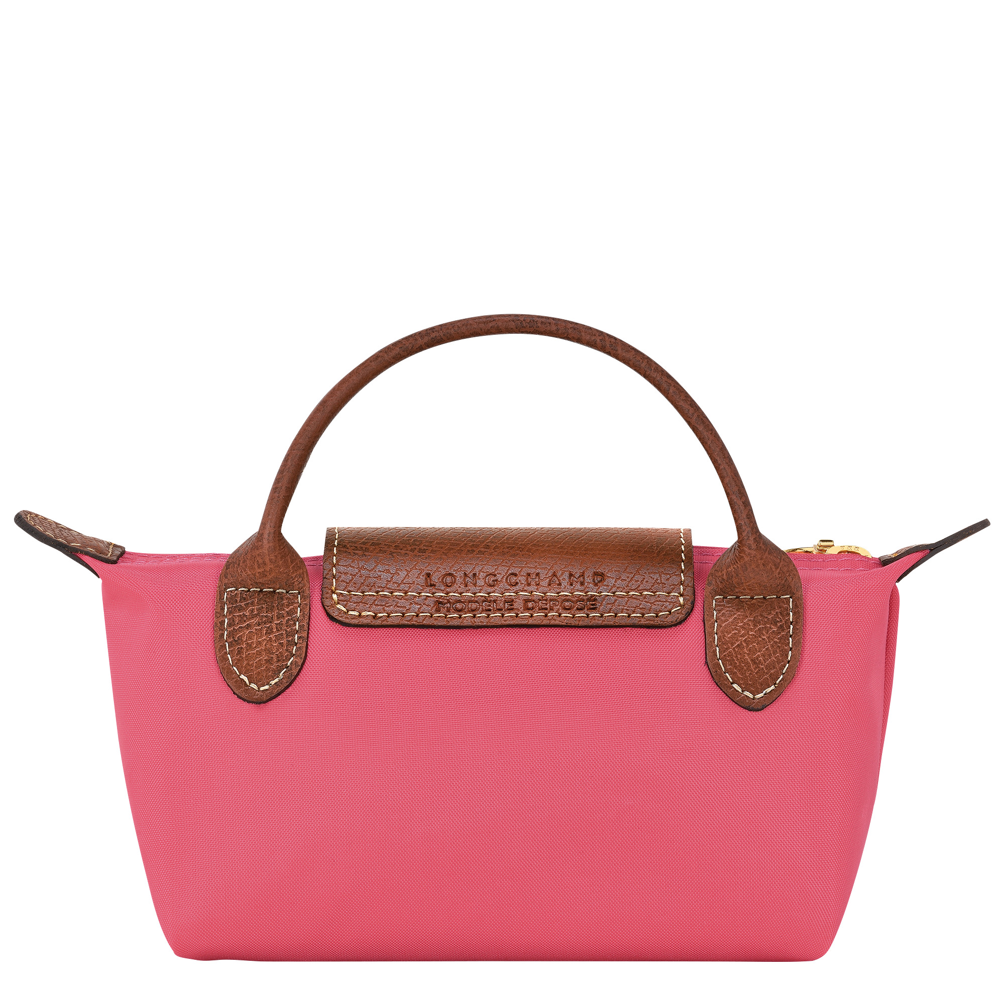 Le Pliage Original Pouch with handle Grenadine - Recycled canvas - 4