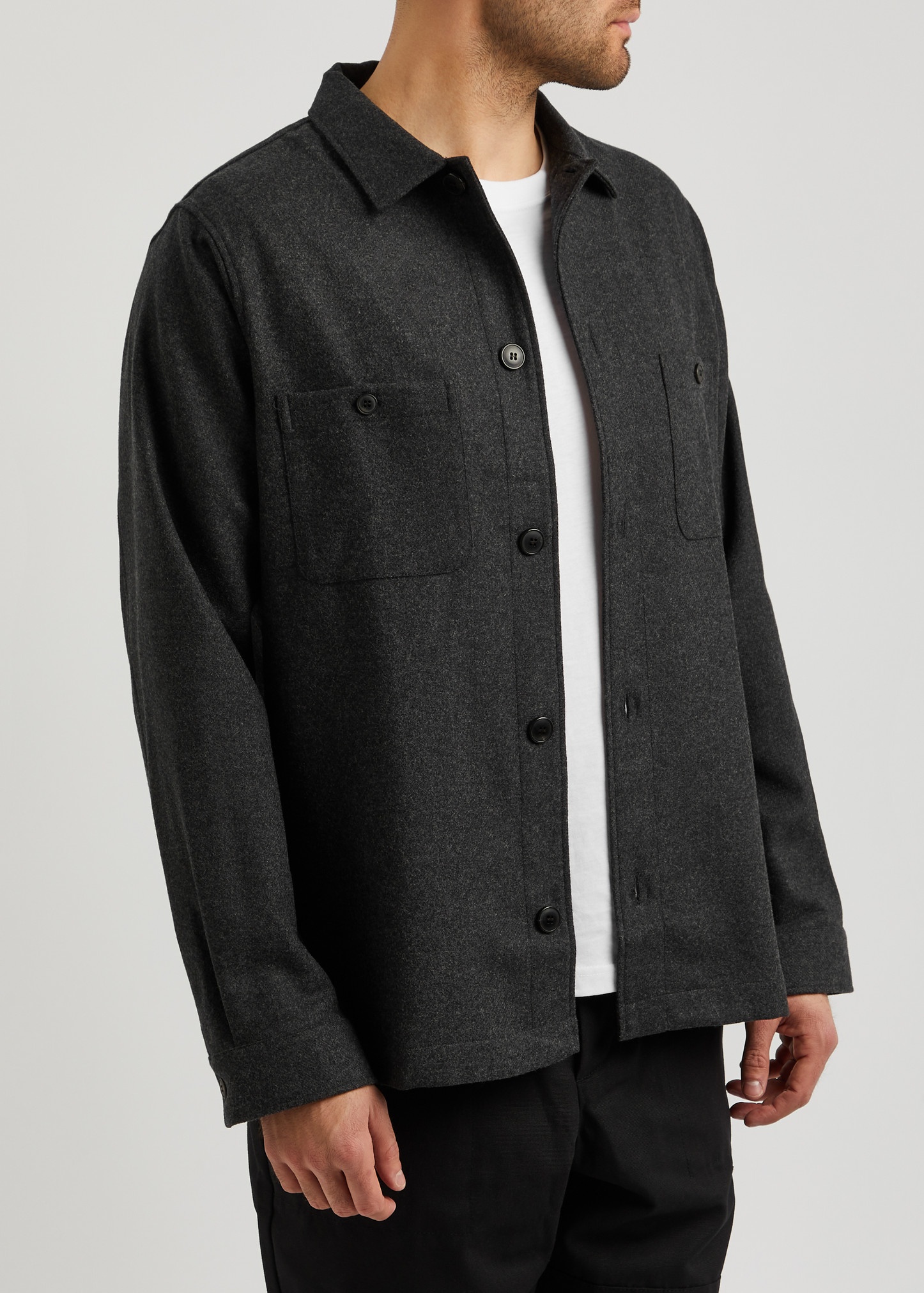 Wool overshirt - 2