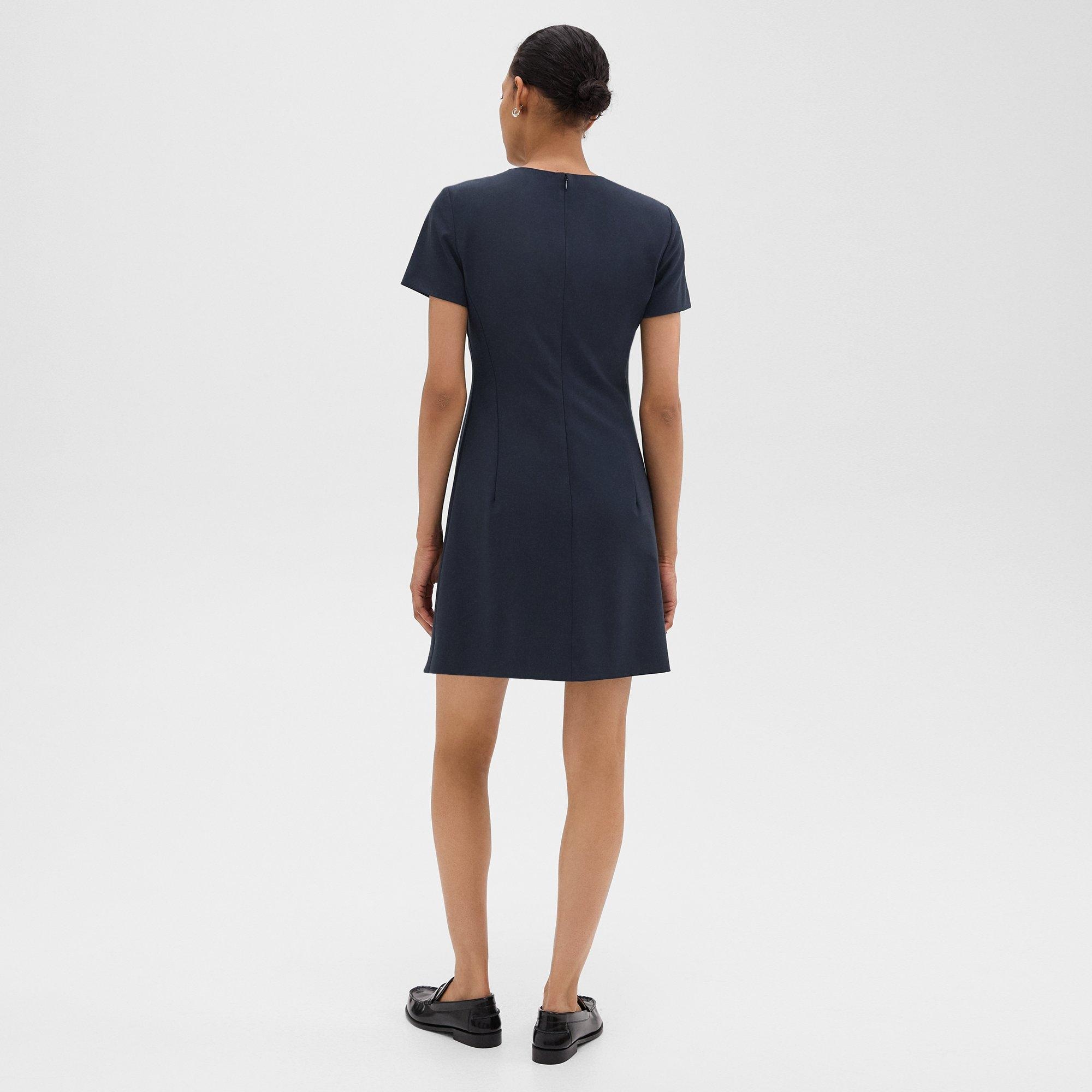Sheath Dress in Good Wool - 4