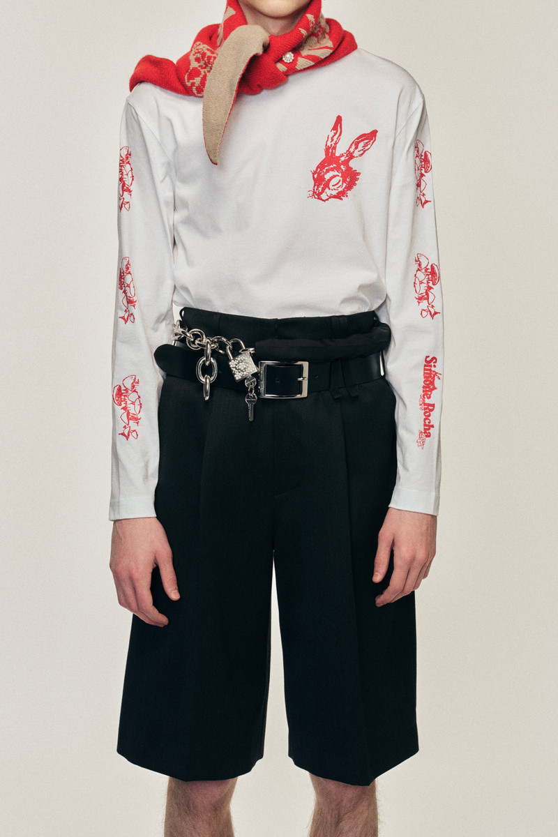 Wide Leg Multi Belt Loop Shorts 3