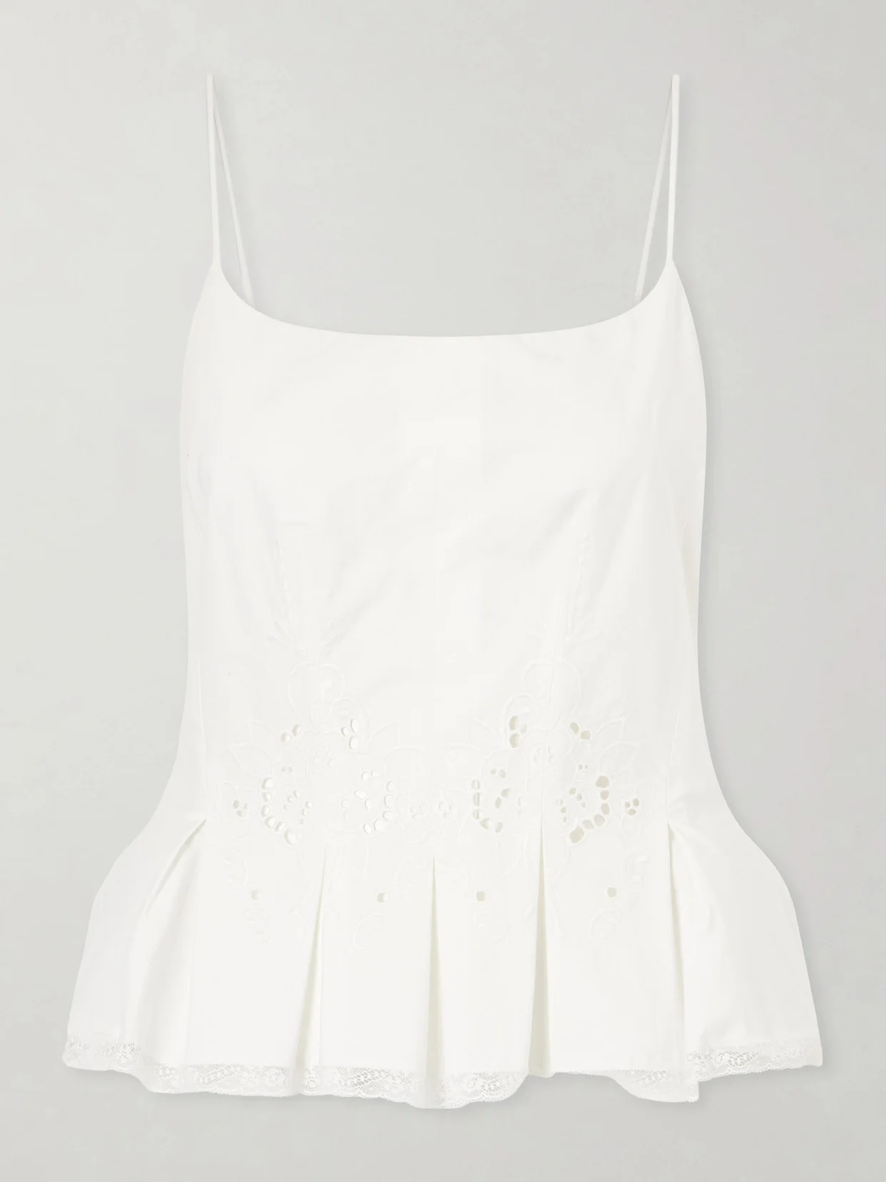 Crocheted Cotton Corset Top - 1