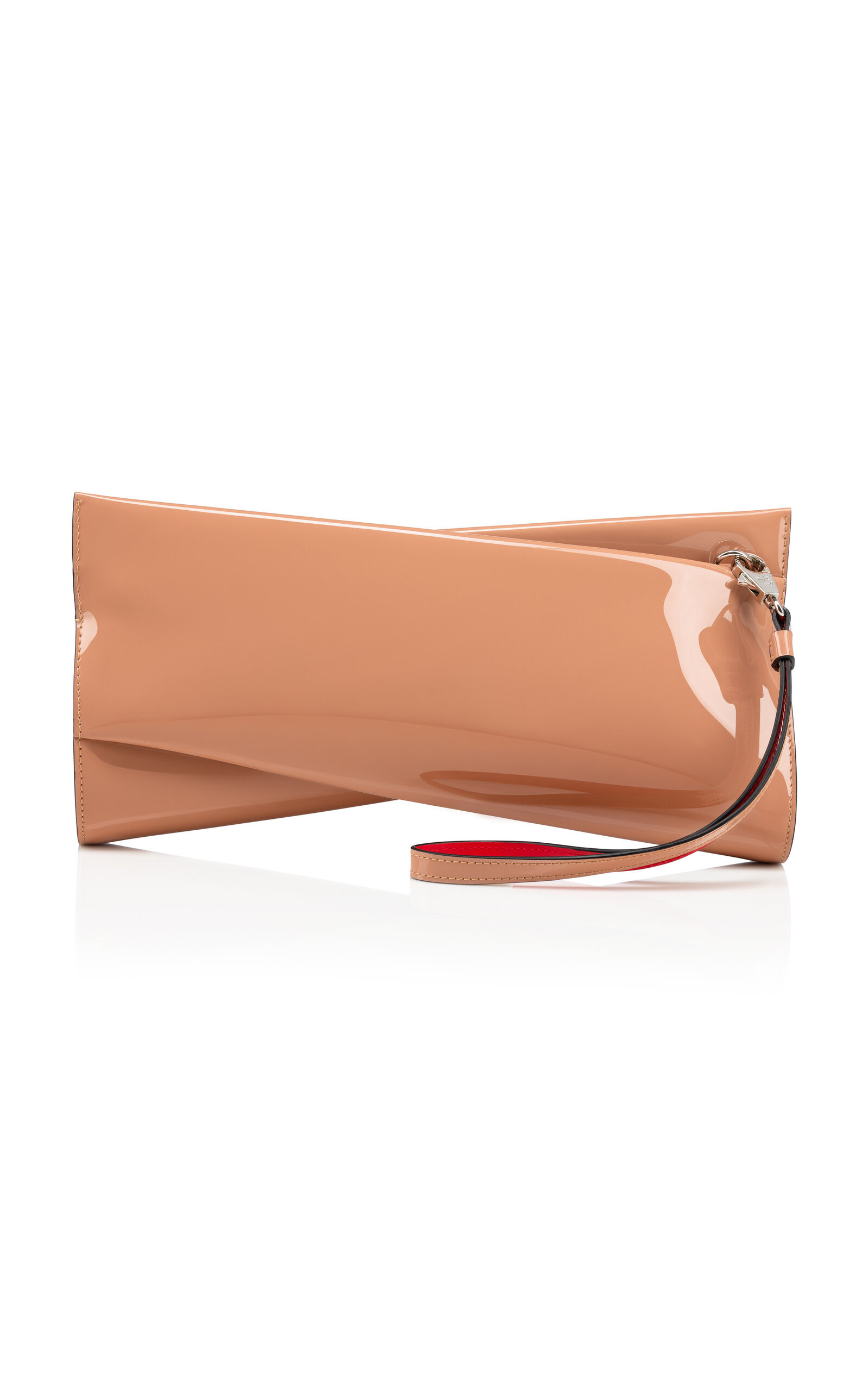 Loubitwist Multi Patent Leather Clutch neutral - 4