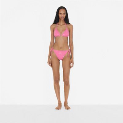 Burberry EKD Stretch Nylon Triangle Bikini outlook