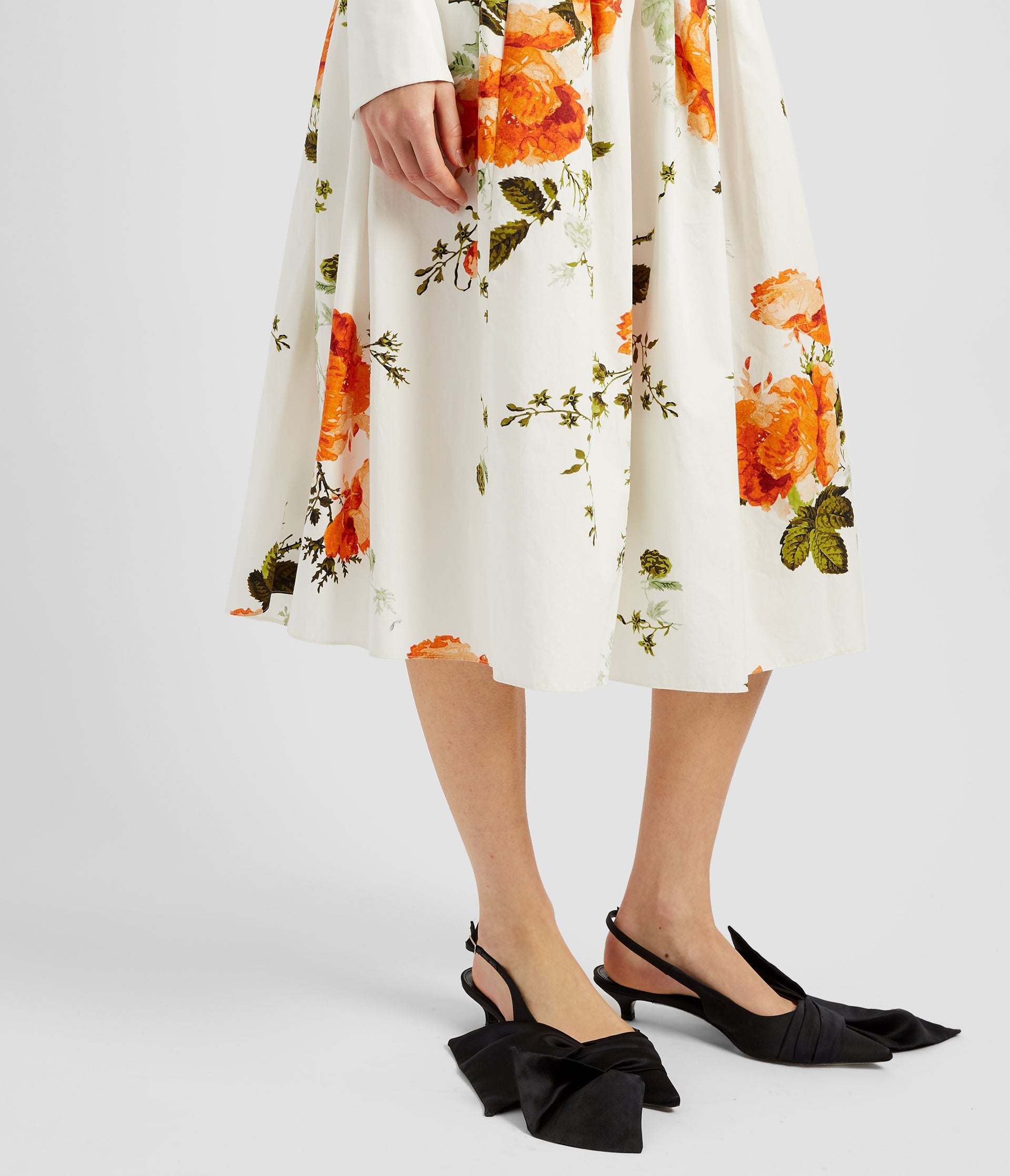 VOLUME MIDI SKIRT - 5